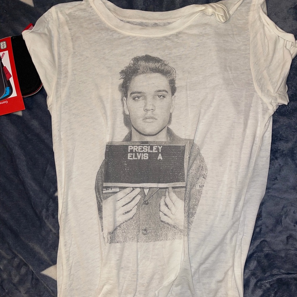 Cream target Elvis shirt